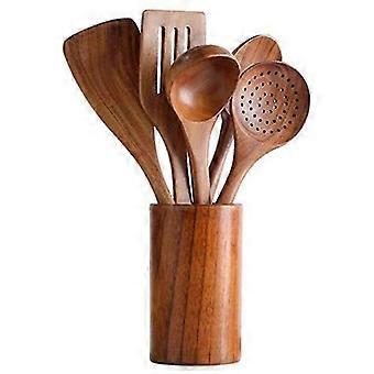 Wooden Cooking Spoon Set