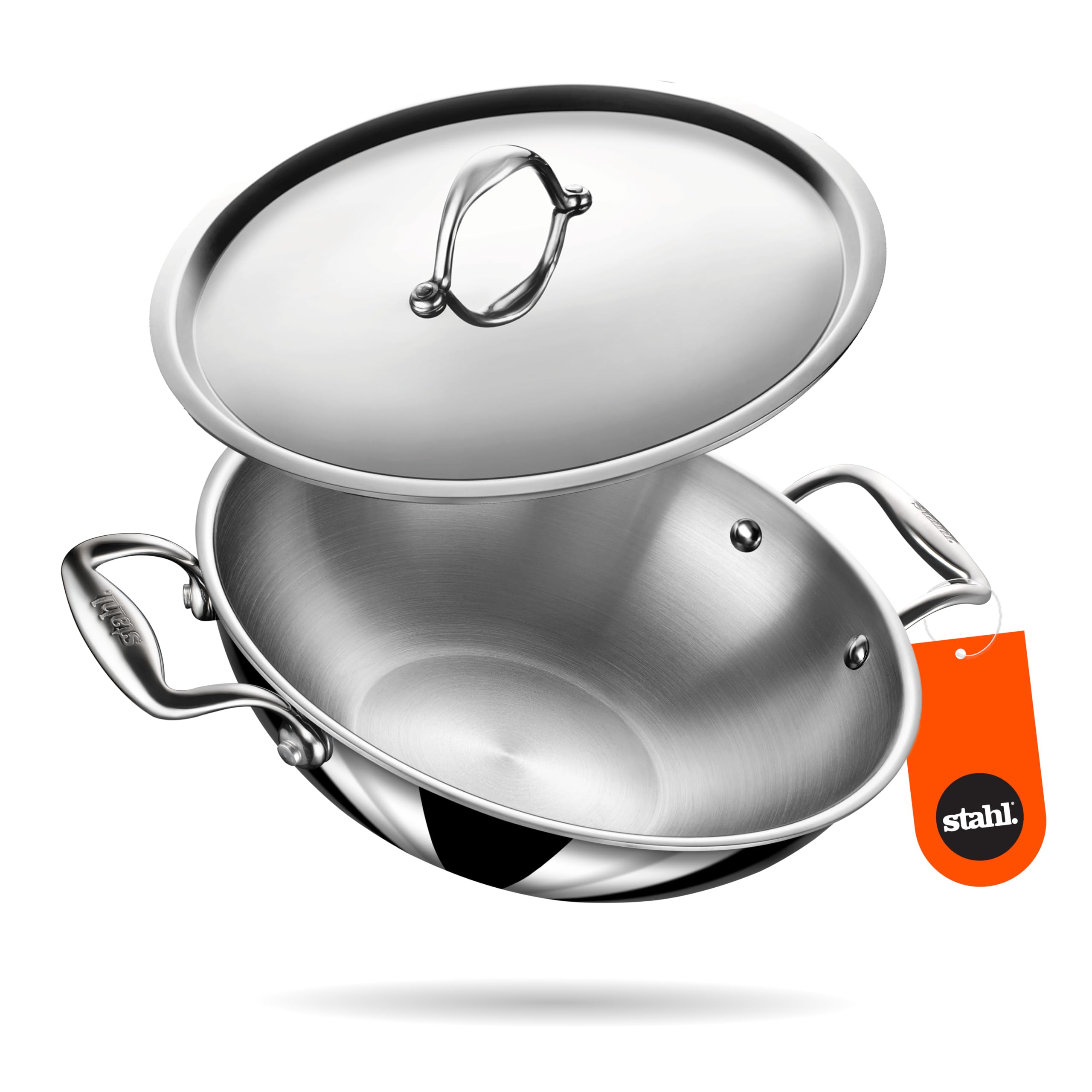 Triply Stainless Steel Kadai
